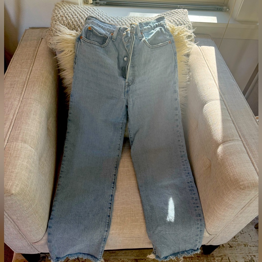 Levi’s Ribcage straight jeans